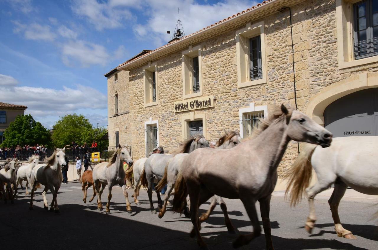 Hotel O'Banel Gallargues-le-Montueux Exterior foto